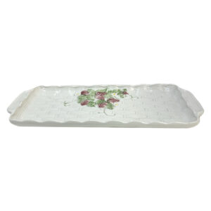 Big Rectangle Porcelain plate, strawberry - Image 3