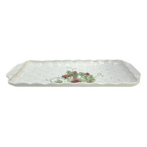 Big Rectangle Porcelain plate, strawberry - Image 2