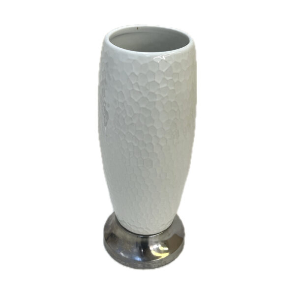 Beautiful decorative ceramic flower arrangement vase