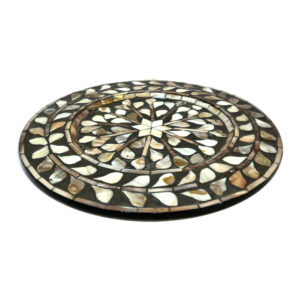 Mother Of Pearl Inlay Charger Plate - Image 2