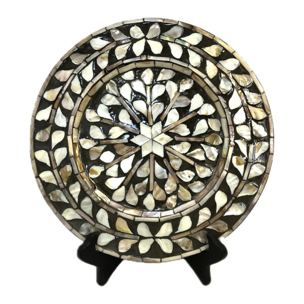 Mother Of Pearl Inlay Charger Plate