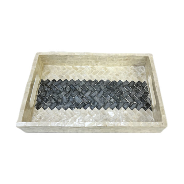 Rectangular Tray With Handles
